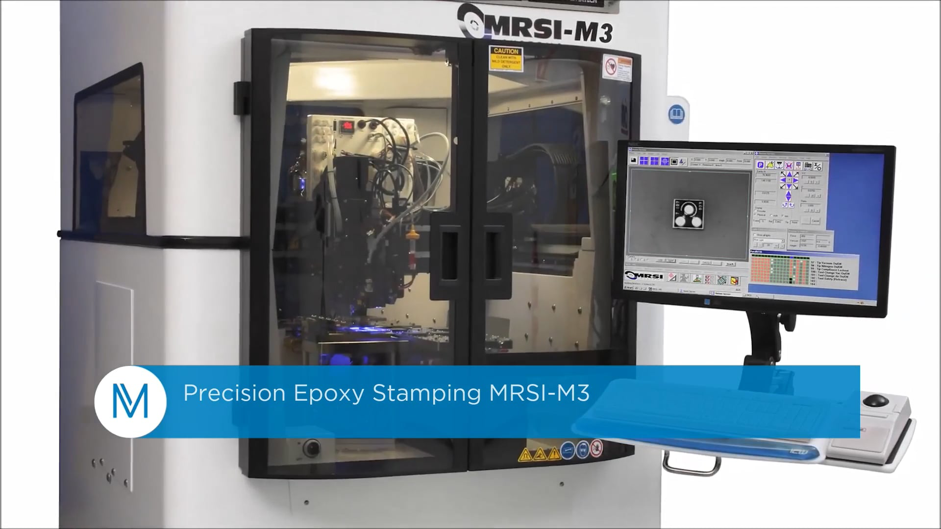 MRSI-M3 Die Bonder Precision Epoxy Stamping