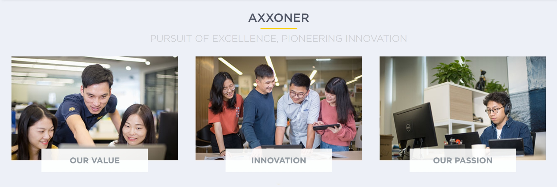 Axxoner - core values